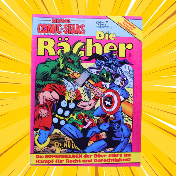 Marvel Comic-Stars Nr. 20 (1984) | Condor | Avengers & Thor | hoppla-stuff.de